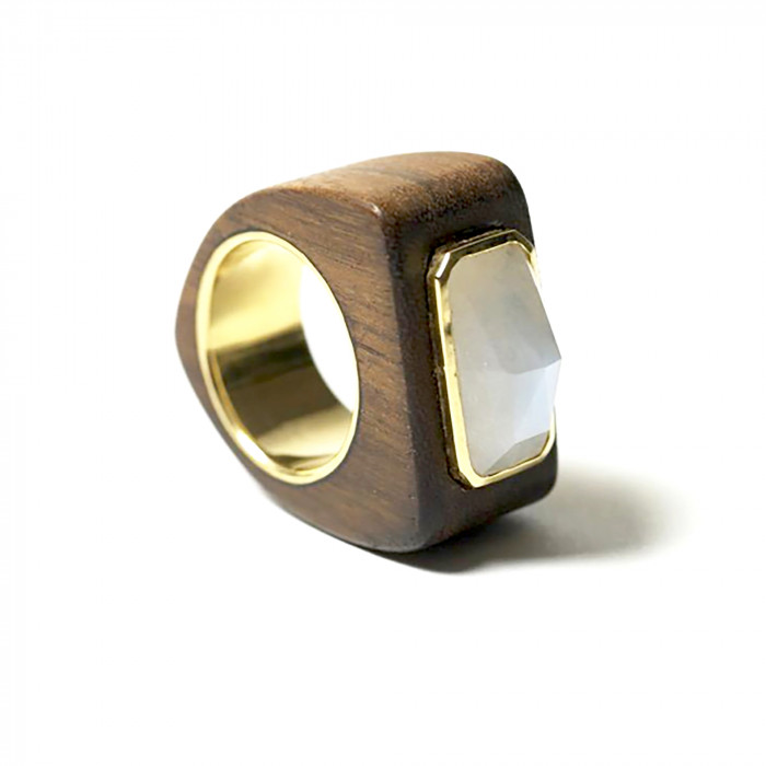 Walnut Wood Ring