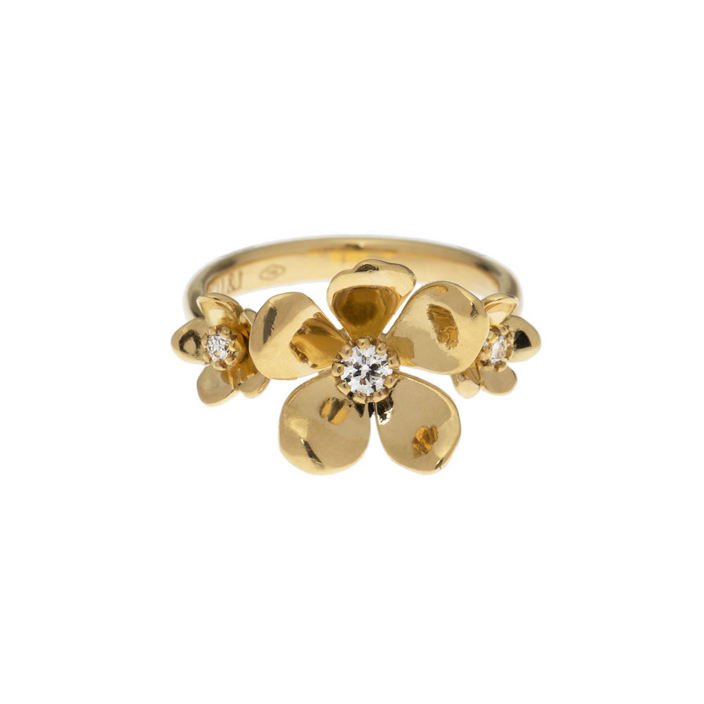 Fiore ring, 3 flowers